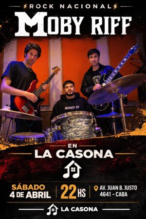 Moby Riff - Sábado 4 de Abril
