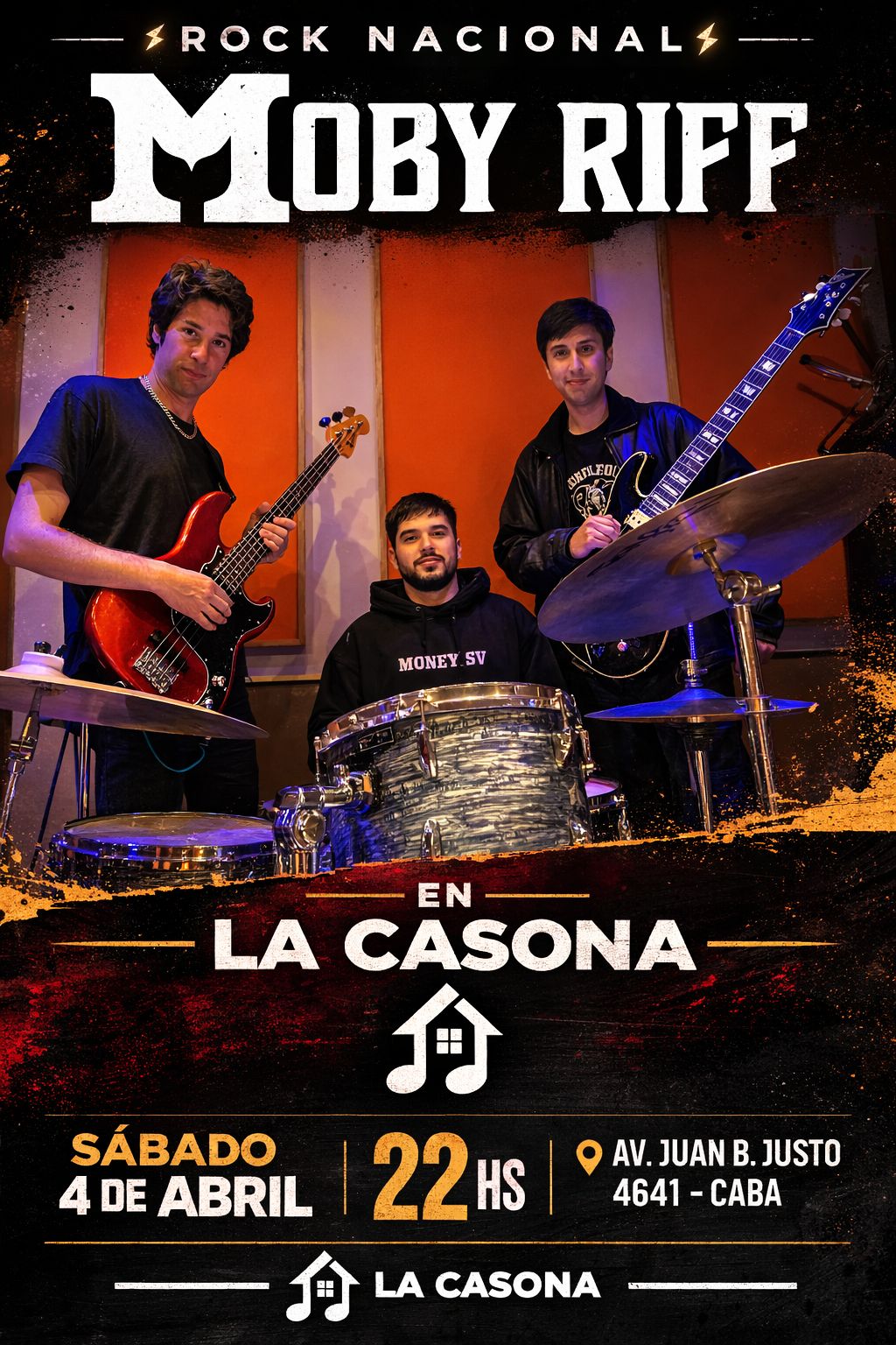Moby Riff - Sábado 4 de Abril