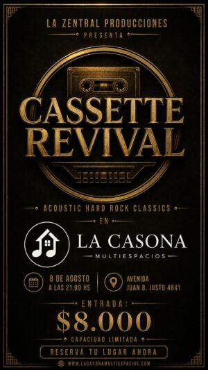 CASSETTE REVIVAL | SBD 8 DE AGOSTO