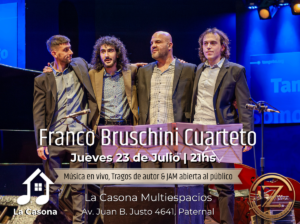 Franco Bruschini Cuarteto | JVS 23 de Julio