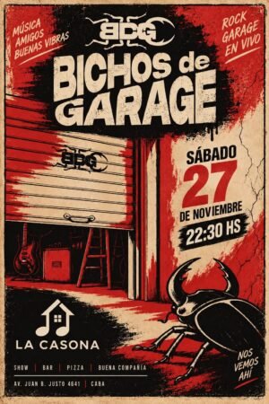 BICHOS DE GARAGE EN VIVO | SÁBADO 27 DE NOVIEMBRE