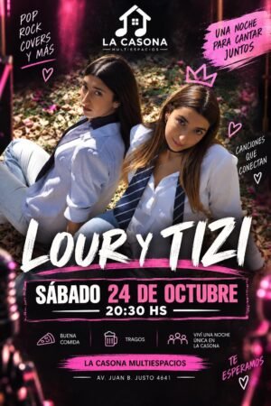 LOUR Y TIZI EN VIVO | SÁBADO 24 DE OCTUBRE
