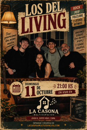 LOS DEL LIVING EN VIVO | DOMINGO 11 DE OCTUBRE